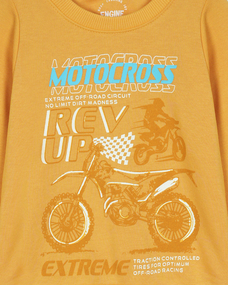 Boys Typography Sweatshirt - Engine - Buy Now