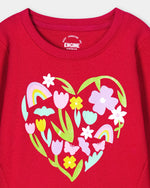 Girls Typography Sweatshirt - Engine - Buy Now