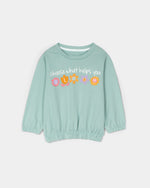 Girls Typography Sweatshirt - Engine - Buy Now