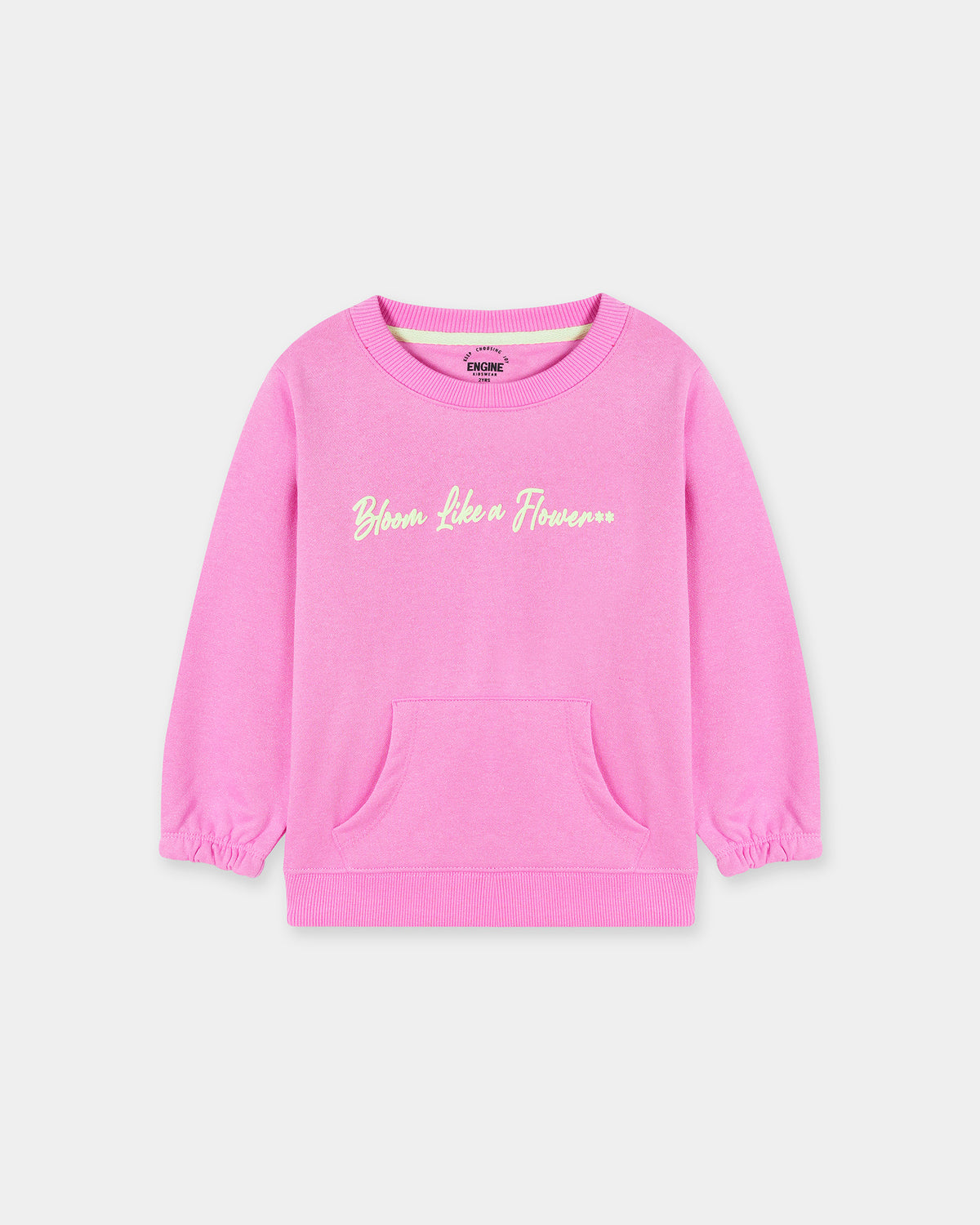 Girls Typography Sweatshirt - Engine - Buy Now