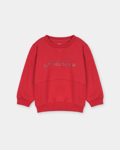 Boys Typography Sweatshirt