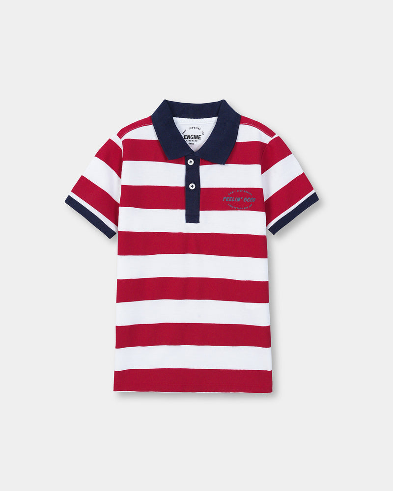 Boys Polo Tee - Engine - Buy Now