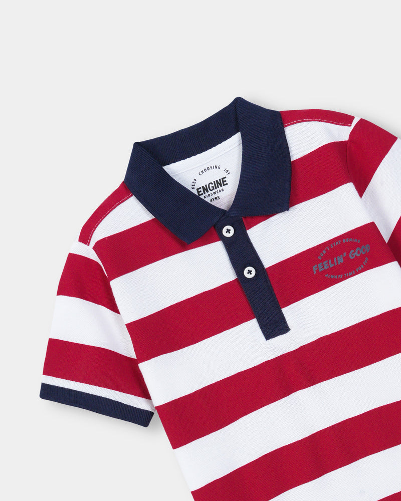 Boys Polo Tee - Engine - Buy Now