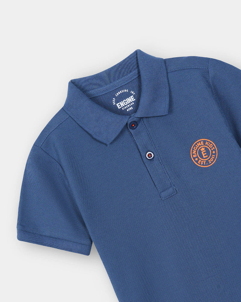 Boys Polo Tee - Engine - Buy Now