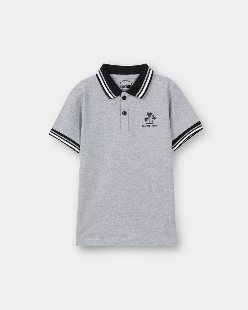 Boys Polo Tee - Engine - Buy Now
