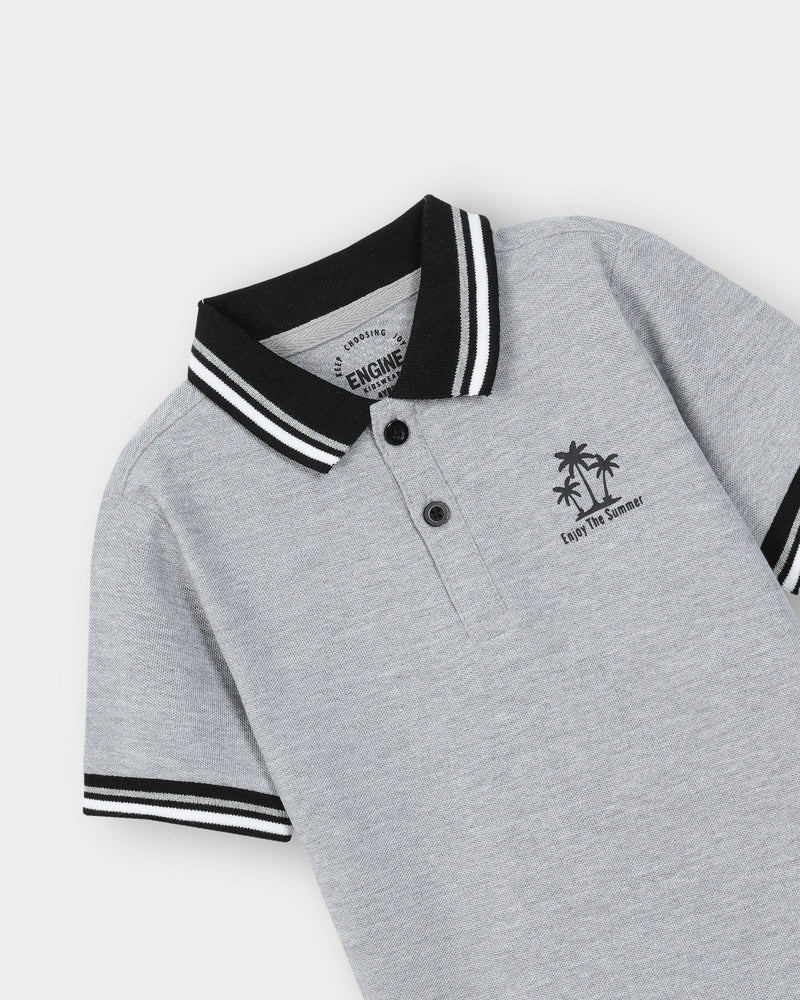 Boys Polo Tee - Engine - Buy Now