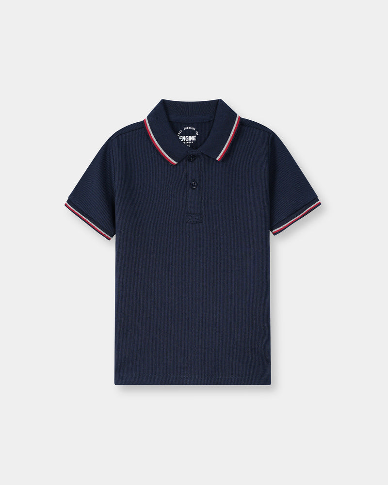 Boys Polo Tee - Engine - Buy Now