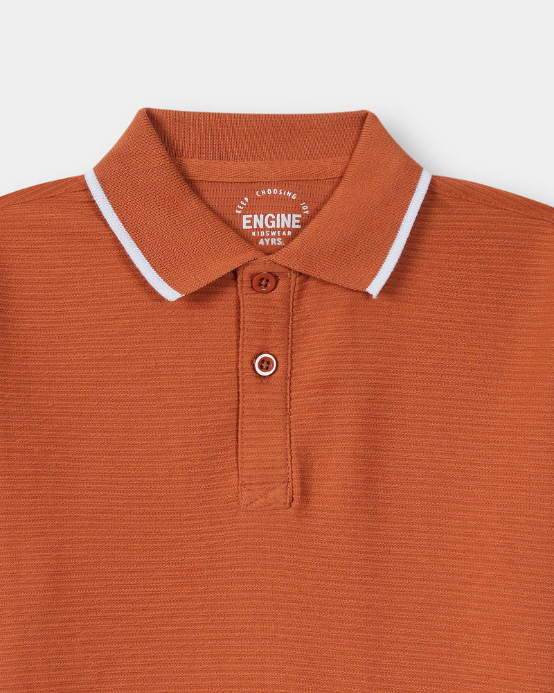 Boys Polo Tee - Engine - Buy Now