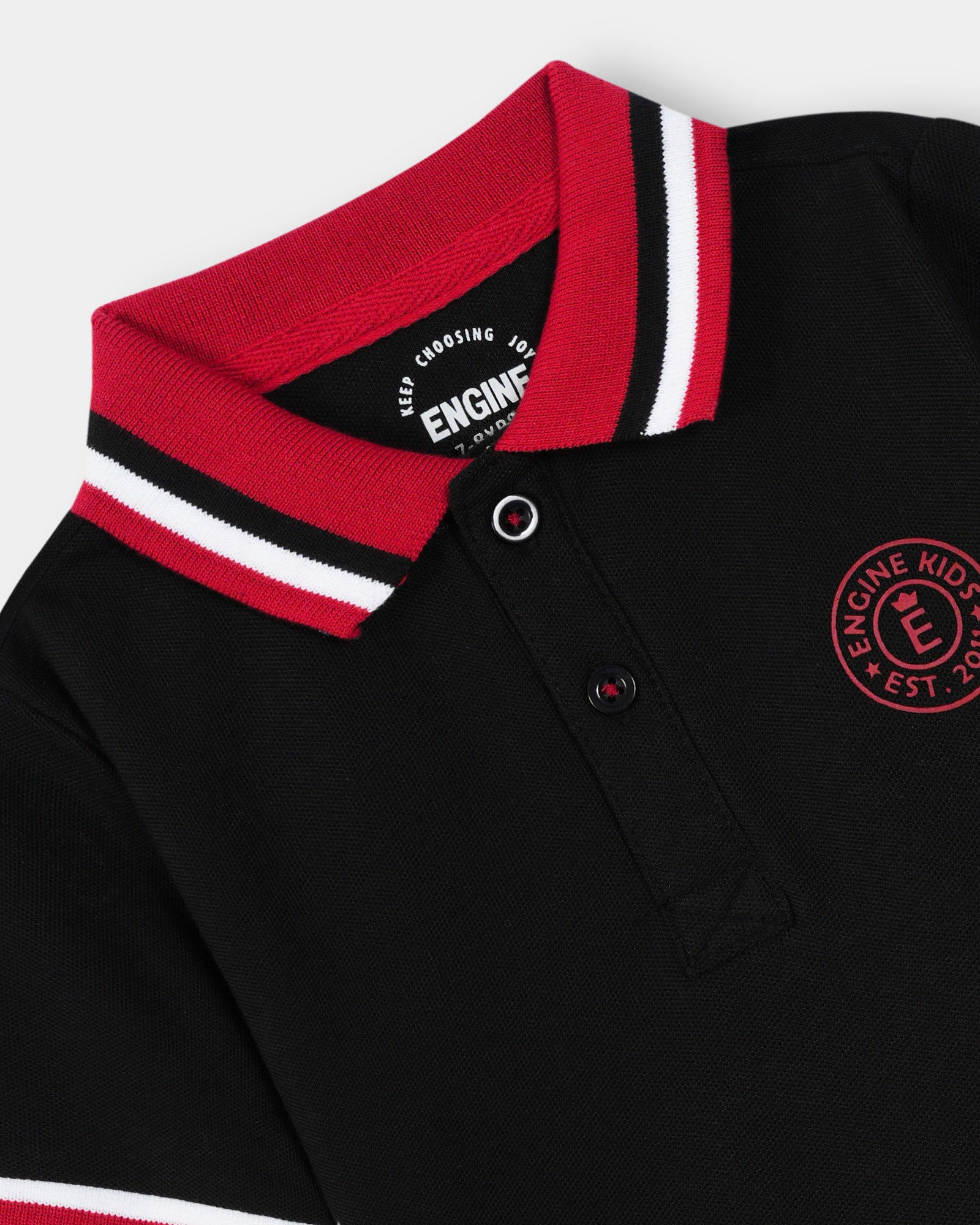 Boys Polo Tee - Engine - Buy Now