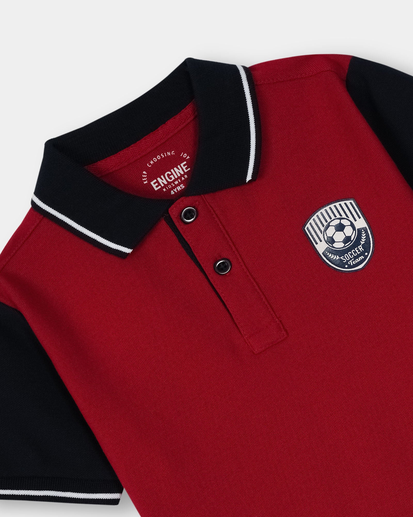Boys Polo Tee - Engine - Buy Now