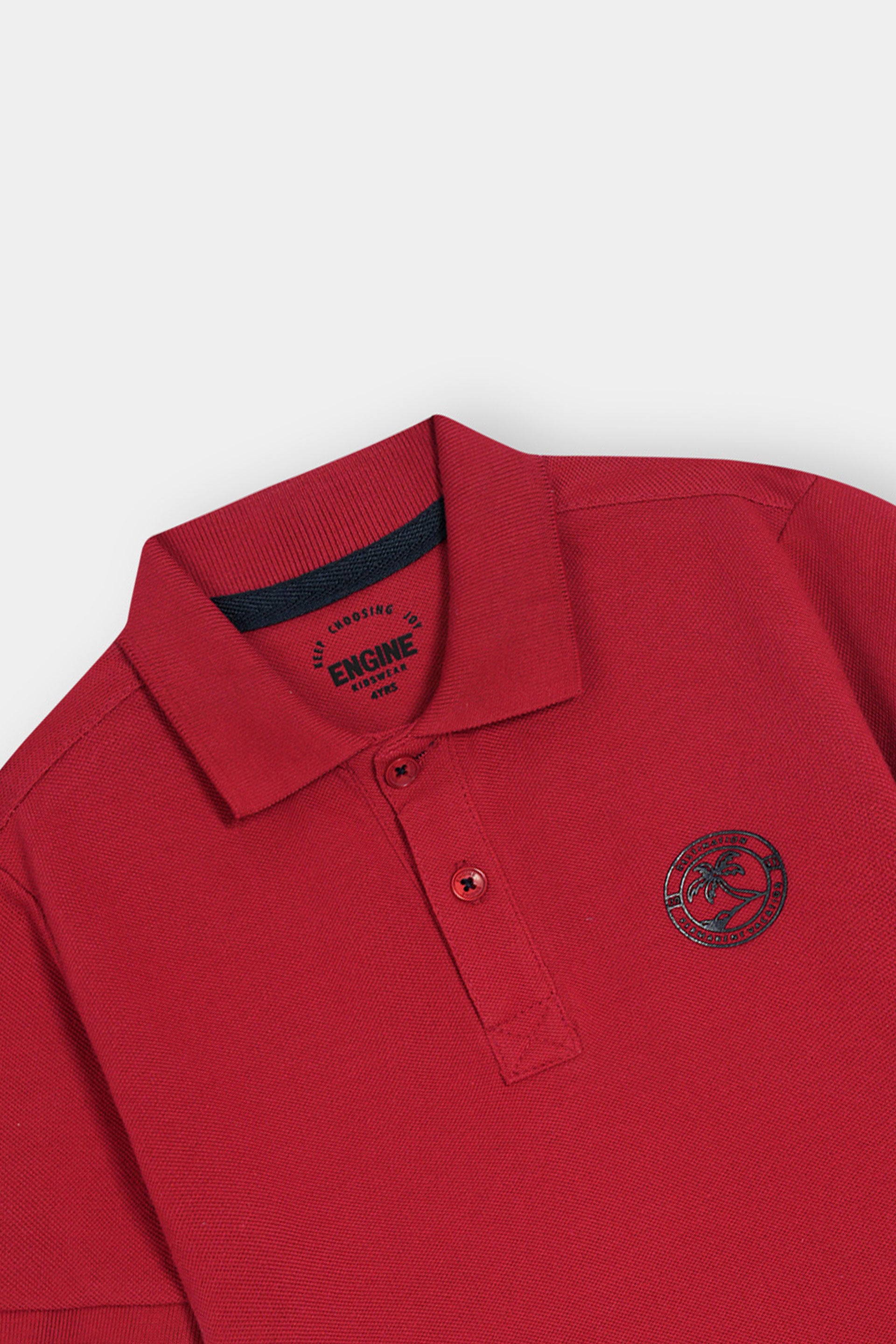 Boys Polo Tee - Engine - Buy Now