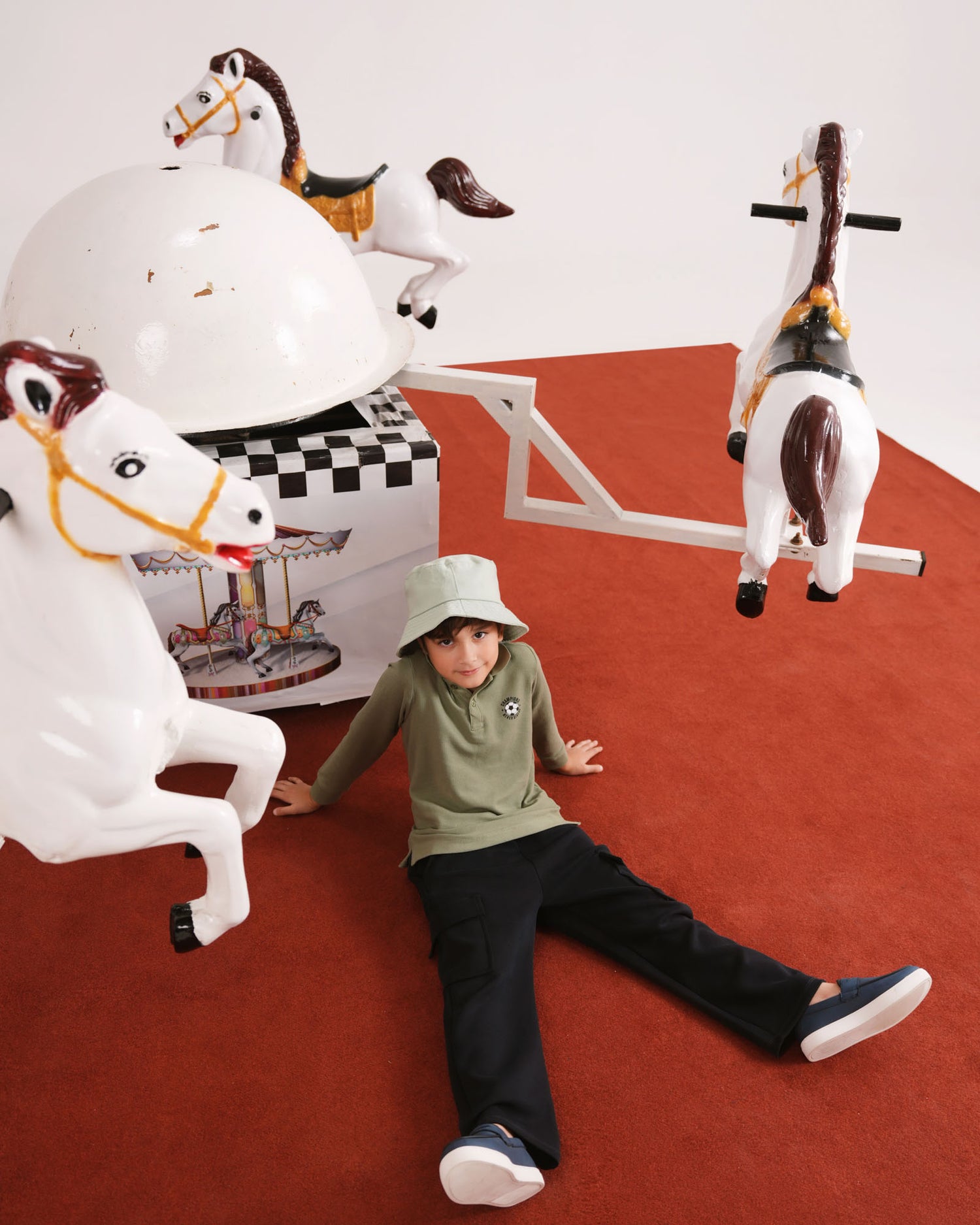 Boys Polo Tee - Engine - Buy Now