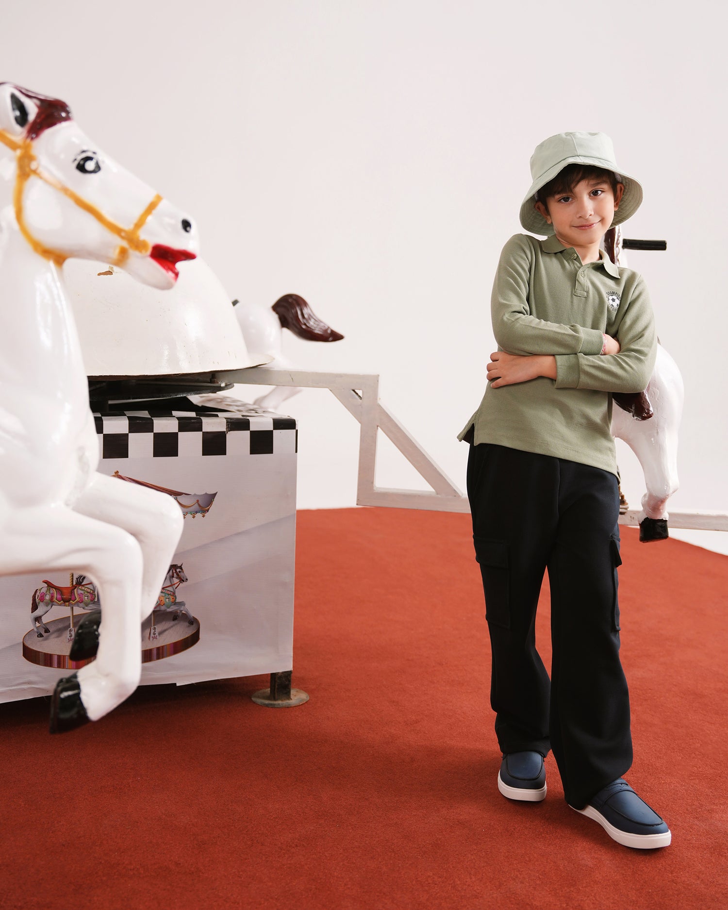 Boys Polo Tee - Engine - Buy Now