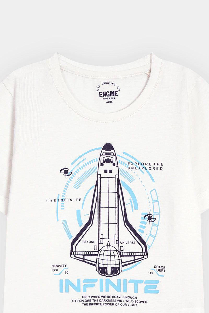 Boys T Shirt - Engine - Buy Now
