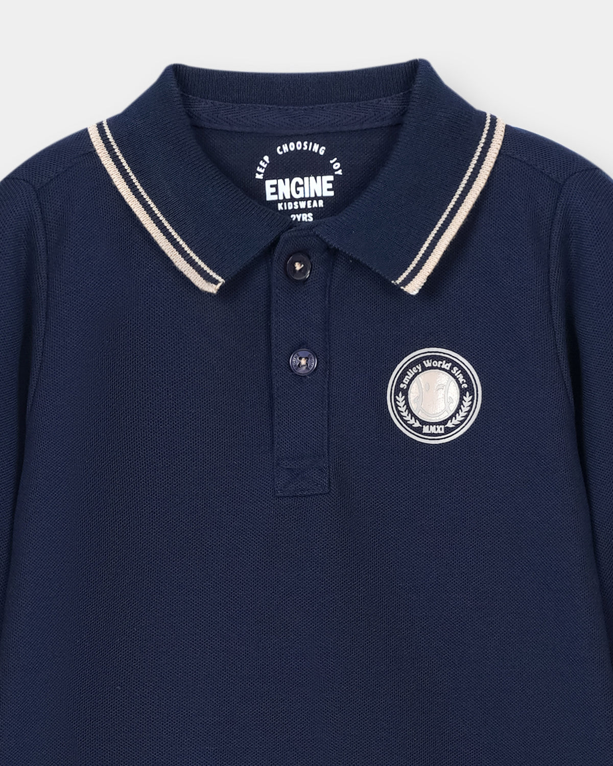 Boys Polo Tee - Engine - Buy Now