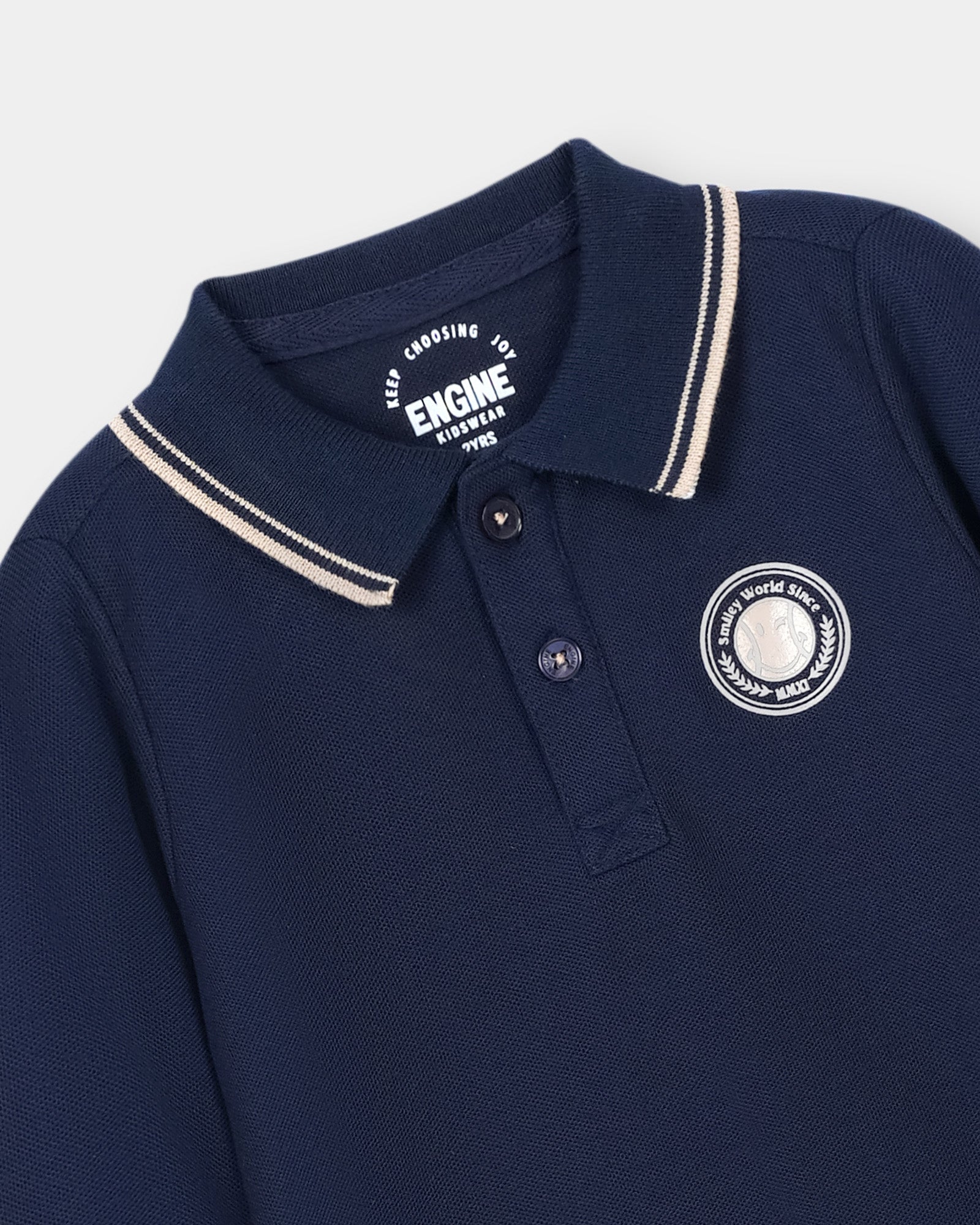 Boys Polo Tee - Engine - Buy Now