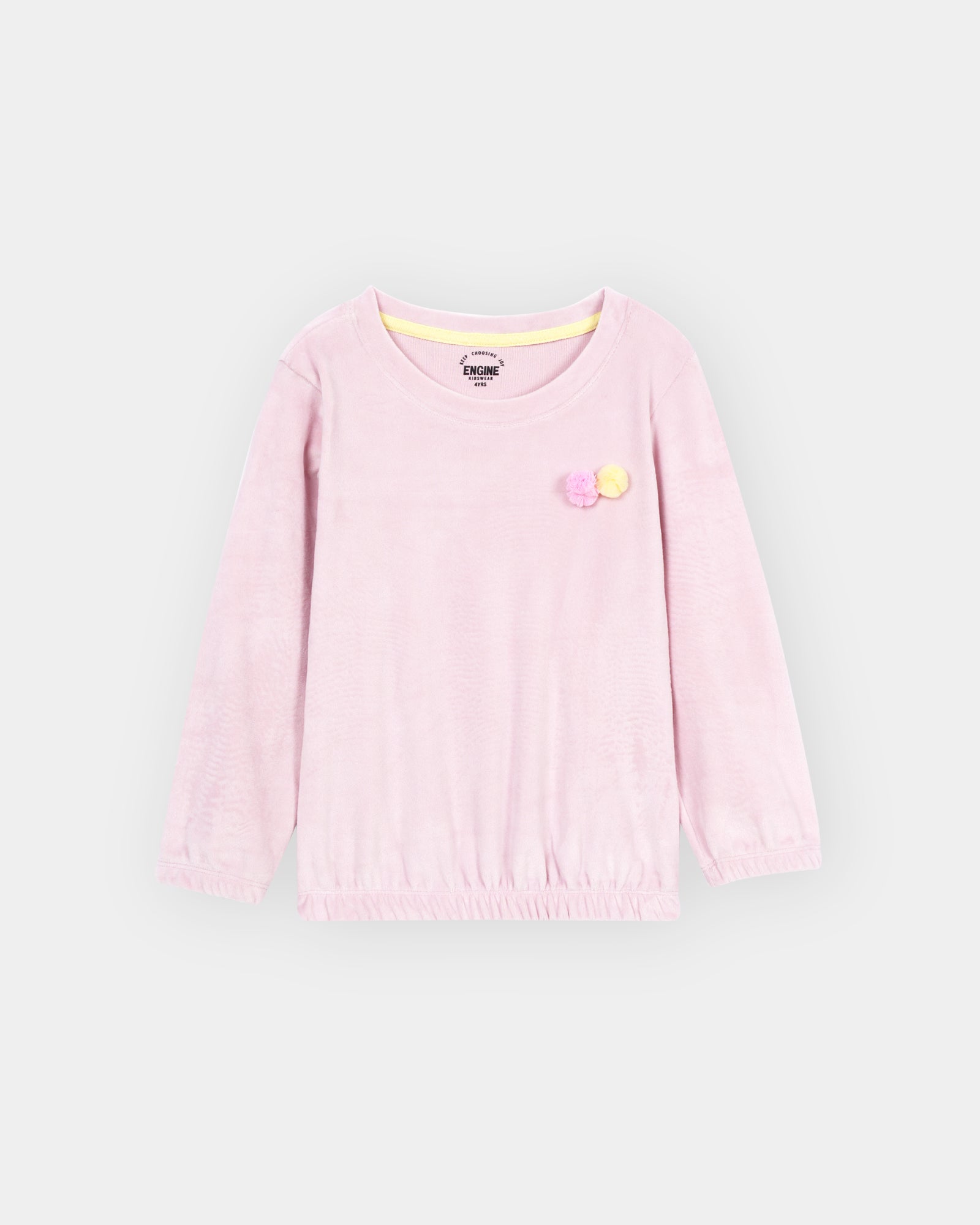 Girls Basic Sweatshirt