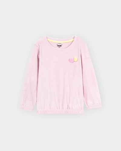 Girls Basic Sweatshirt