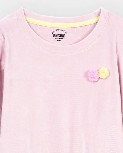 Girls Basic Sweatshirt