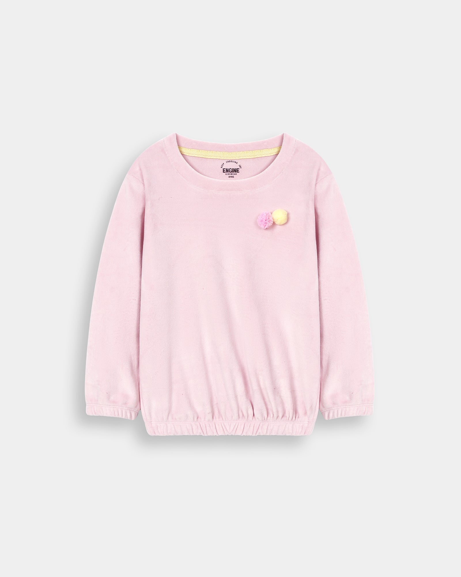 Girls Basic Sweatshirt
