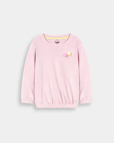 Girls Basic Sweatshirt
