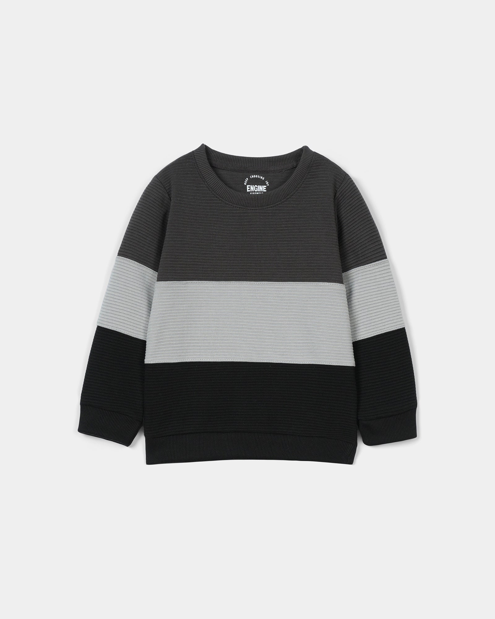 Boys Panel Sweatshirt - Engine - Buy Now