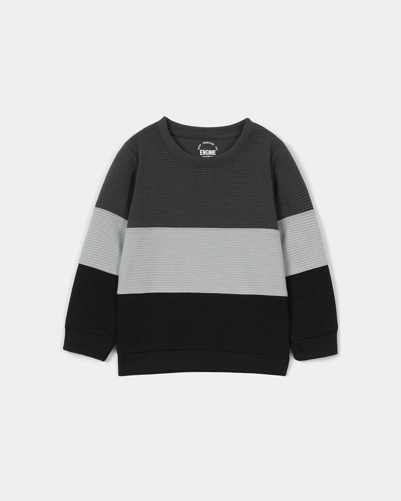 Boys Panel Sweatshirt - Engine - Buy Now