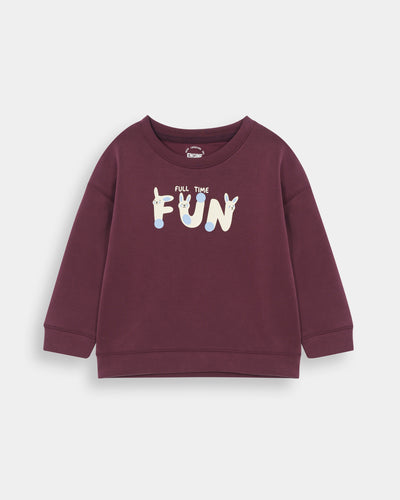 Girls Graphic Sweatshirt
