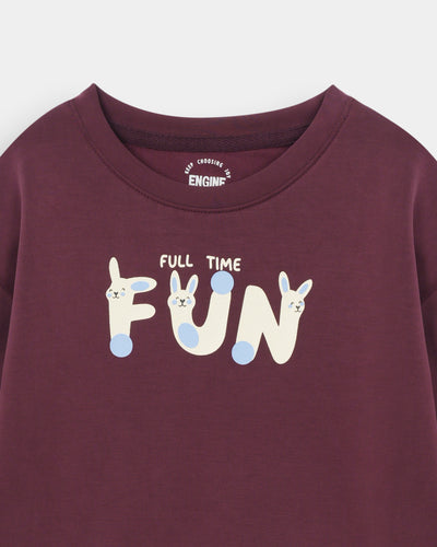 Girls Graphic Sweatshirt