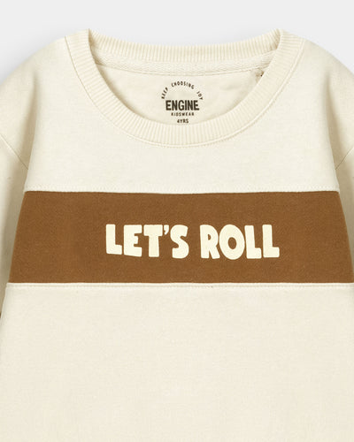 Boys Panel Sweatshirt