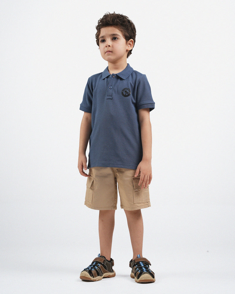 Boys Polo Tee - Engine - Buy Now