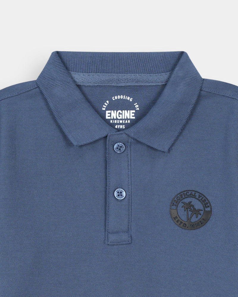 Boys Polo Tee - Engine - Buy Now