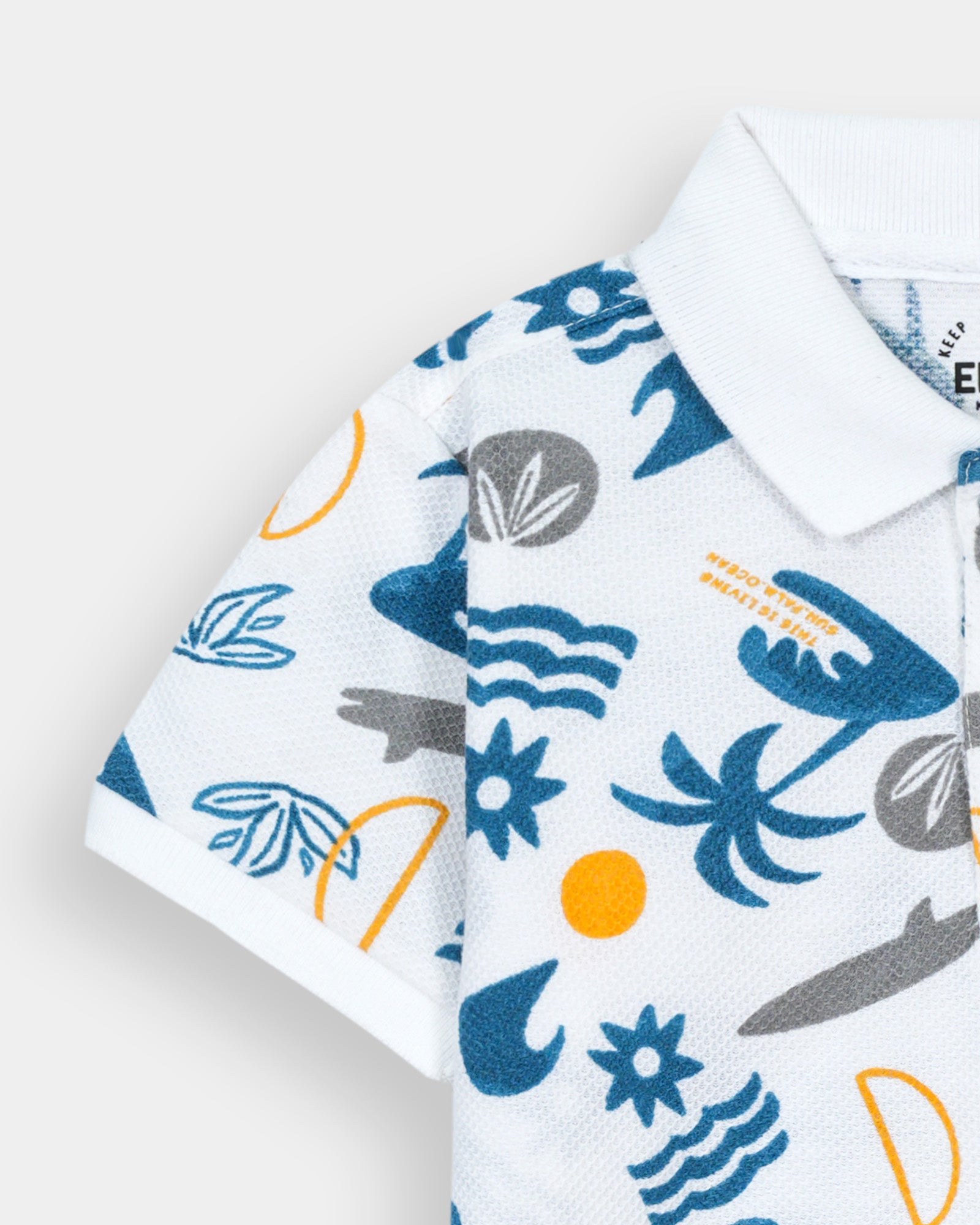 Boys Polo Tee - Engine - Buy Now