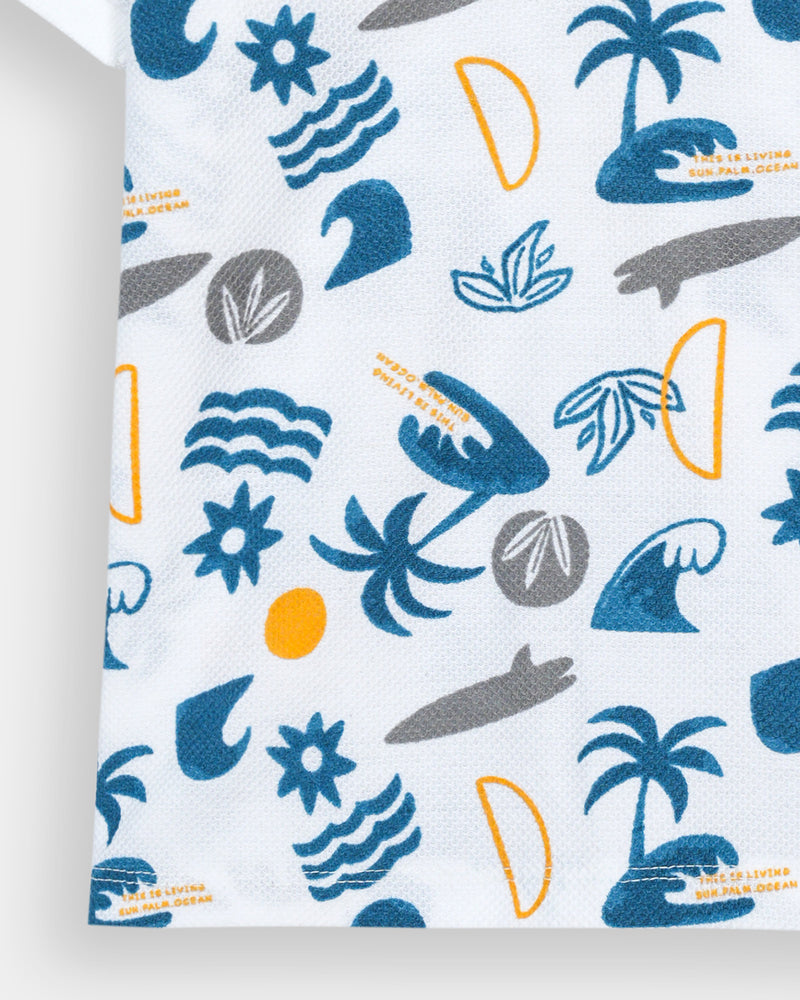 Boys Polo Tee - Engine - Buy Now