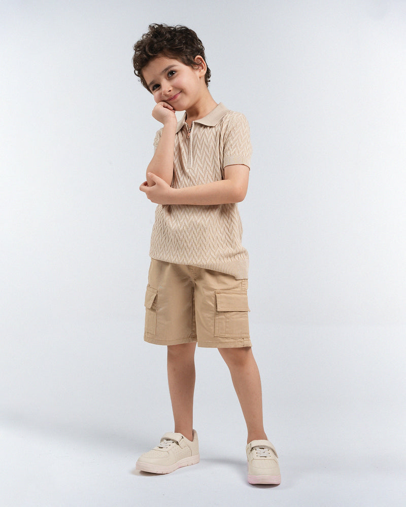 Boys Zipper Polo - Engine - Buy Now