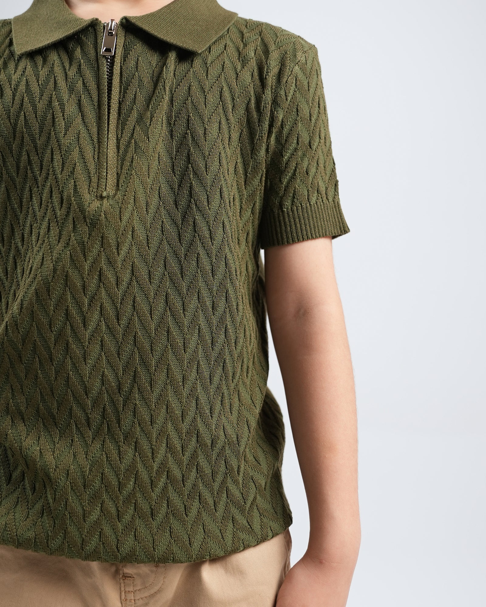 Boys Zipper Polo - Engine - Buy Now