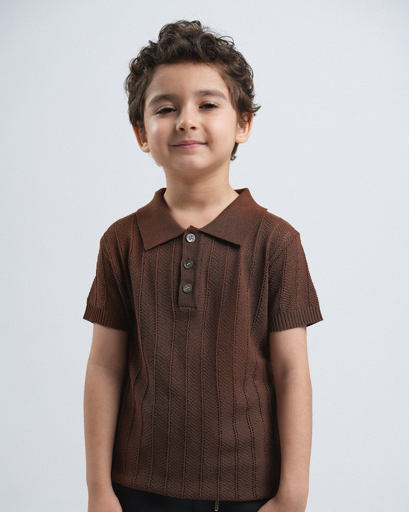 Boys Polo Tee - Engine - Buy Now