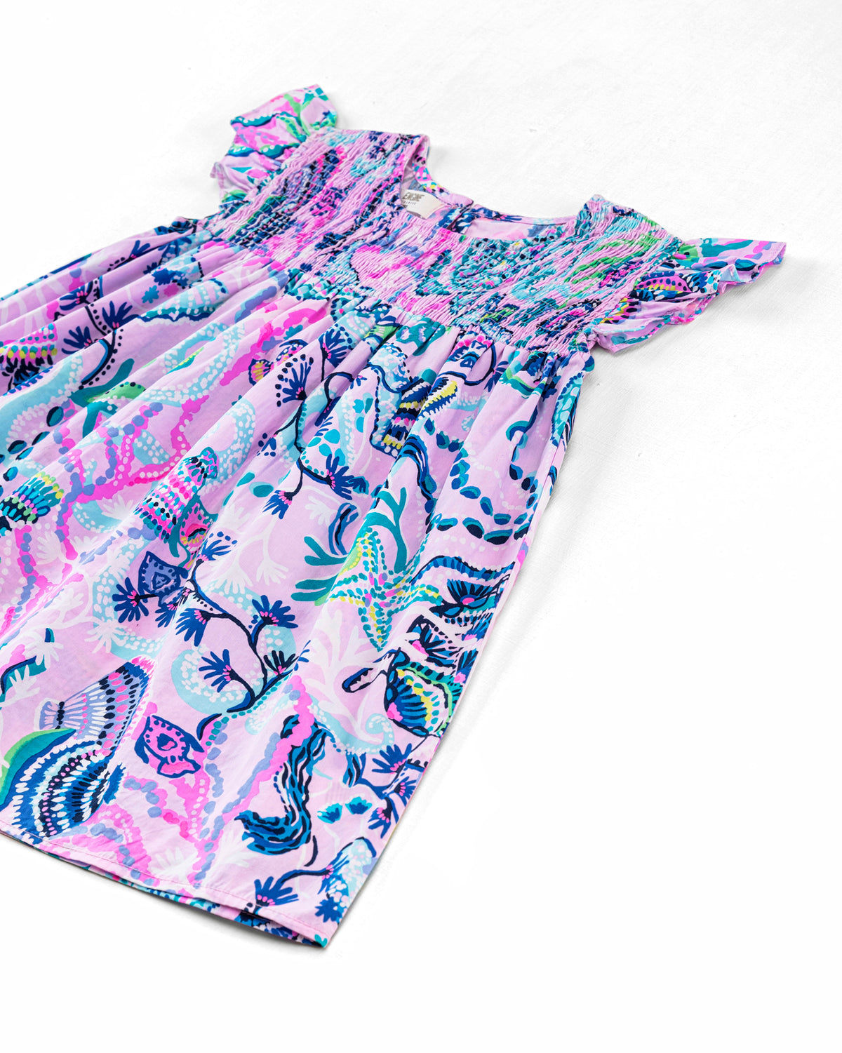 Girls Ruffle Smocking Dress - Engine - Buy Now