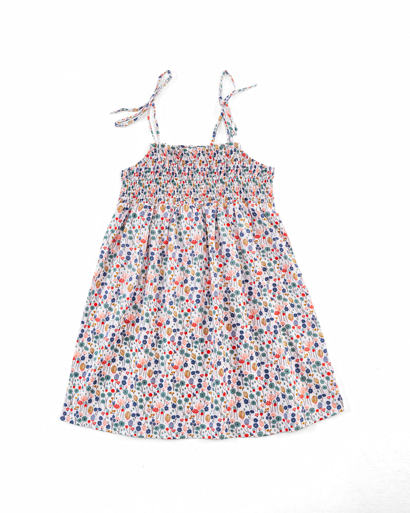 Girls Printed Smocking Dress - Engine - Buy Now