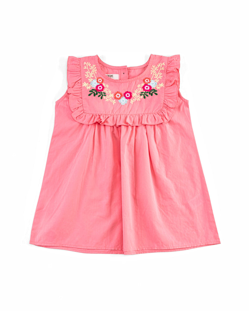 Girls Floral Frill Dress - Engine - Buy Now