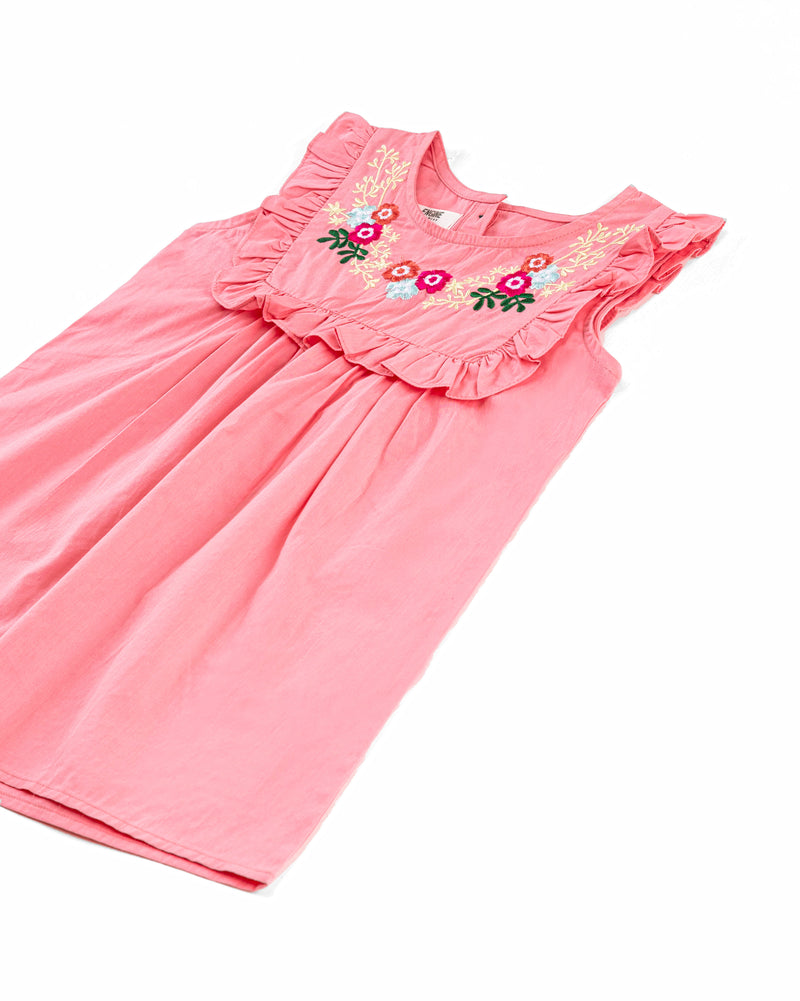 Girls Floral Frill Dress - Engine - Buy Now