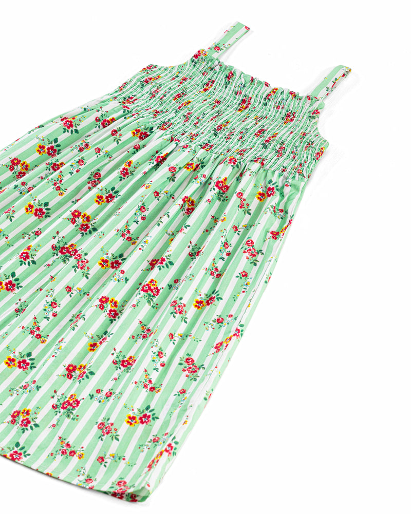 Girls Printed Smocking Dress - Engine - Buy Now