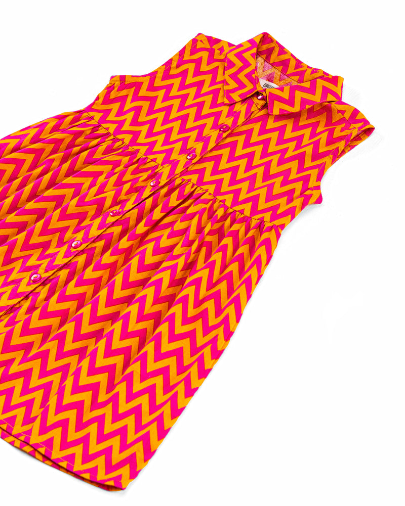 Women Zigzag Print Dress - Engine - Buy Now