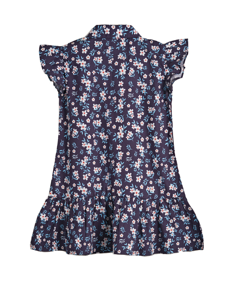 Girls Floral Printed Dress - Engine - Buy Now