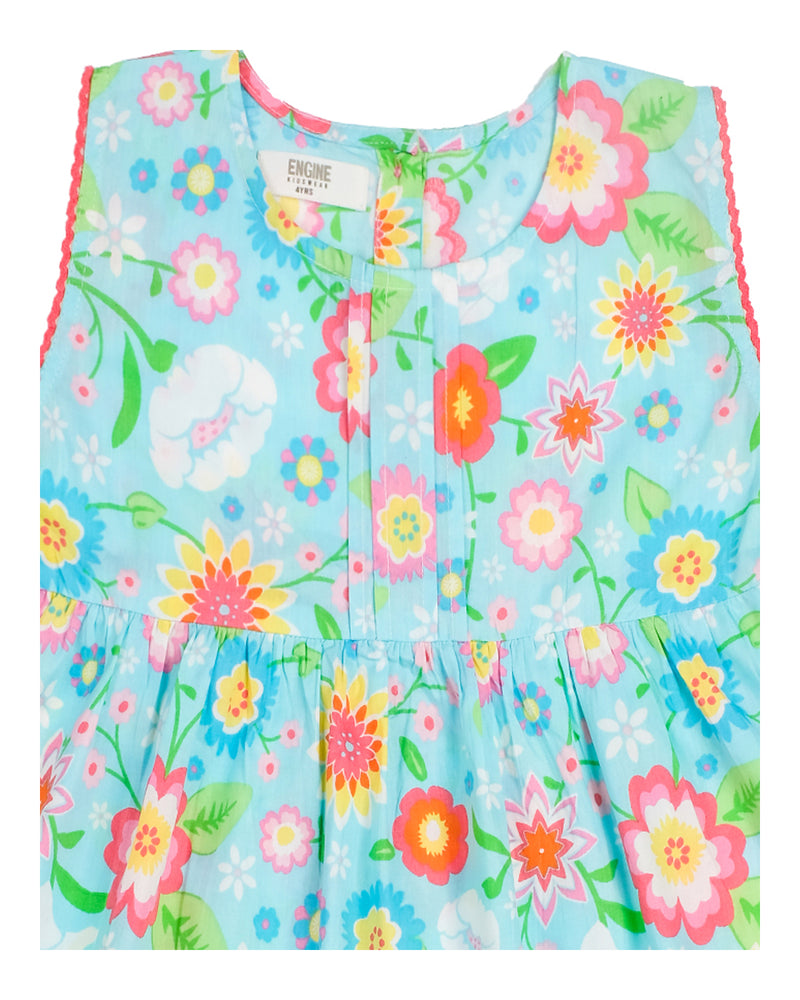 Girls Floral Printed Top - Engine - Buy Now