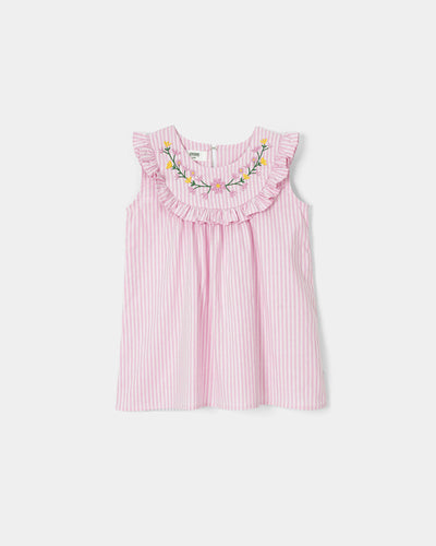 Girls Embroidery Top