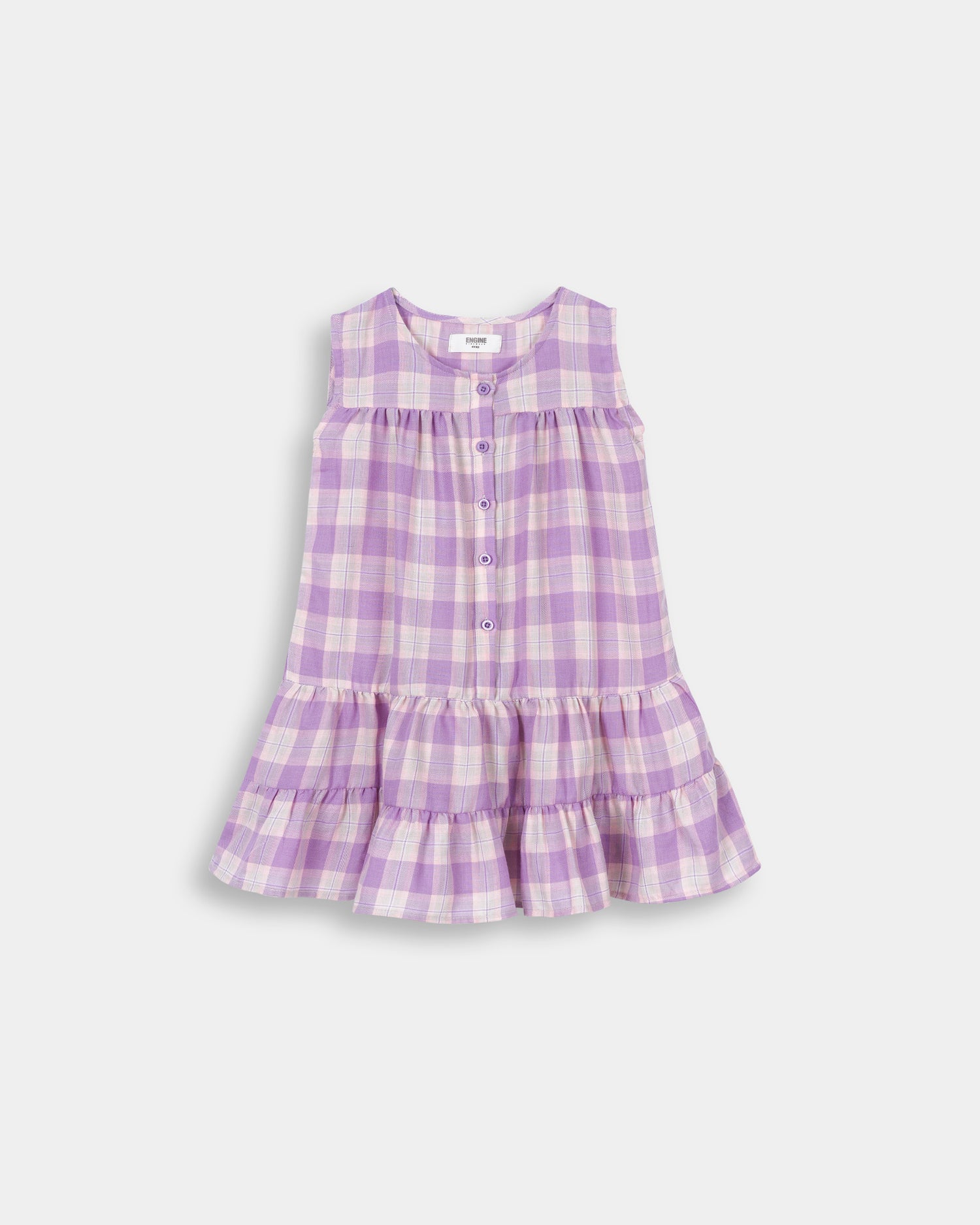Girls Check Dress - Engine - Buy Now