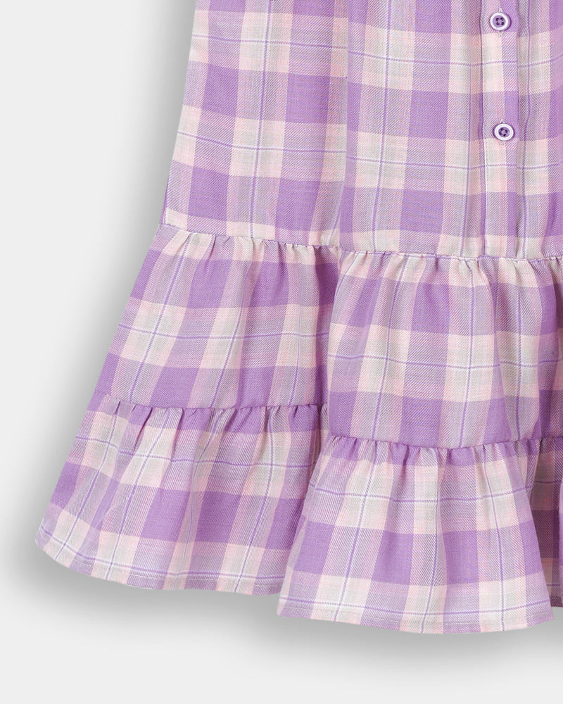 Girls Check Dress - Engine - Buy Now