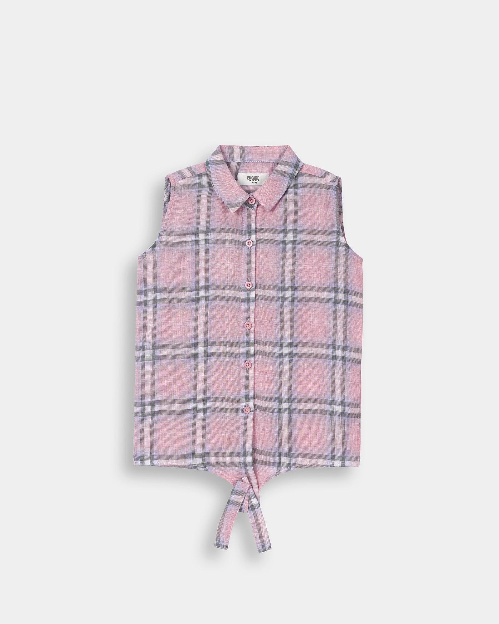 Girls Check Top - Engine - Buy Now