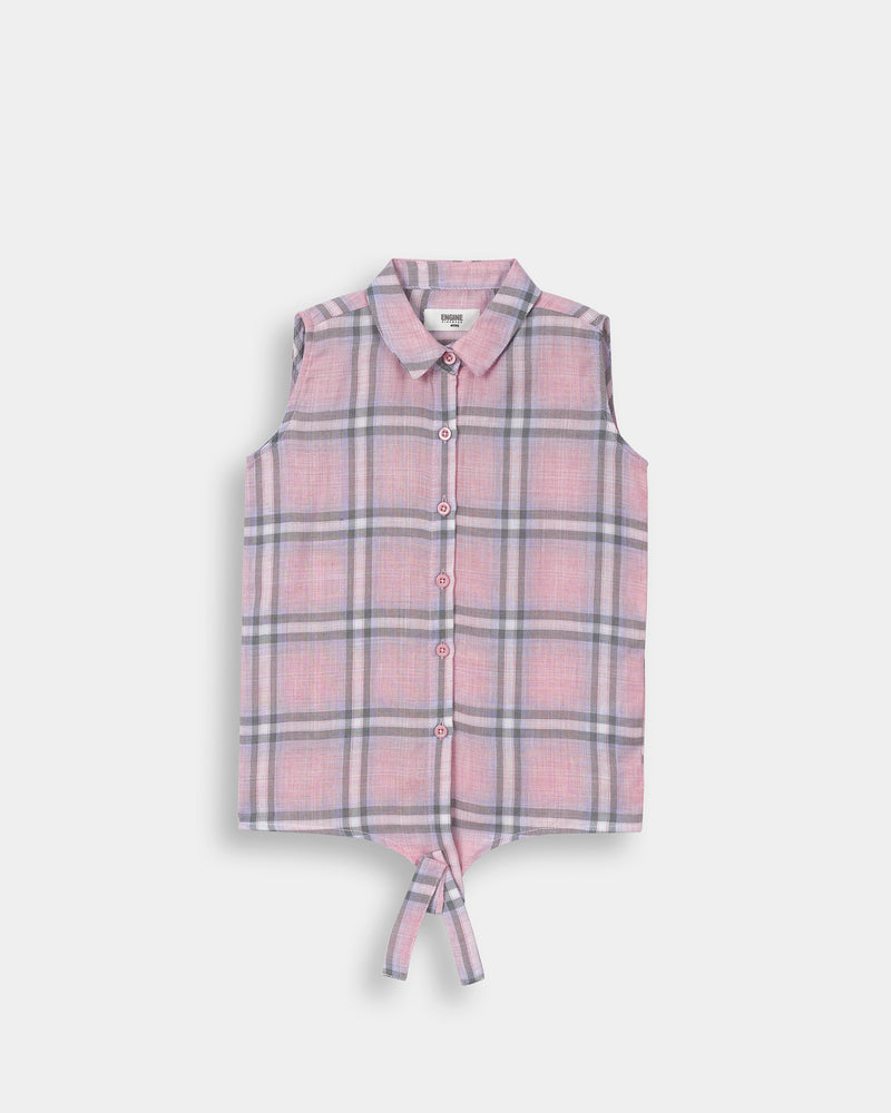 Girls Check Top - Engine - Buy Now